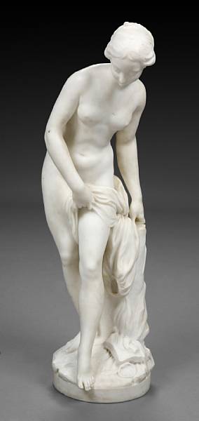 Appraisal: An Italian carved marble figure of Venus Pietro Bazzanti Italian