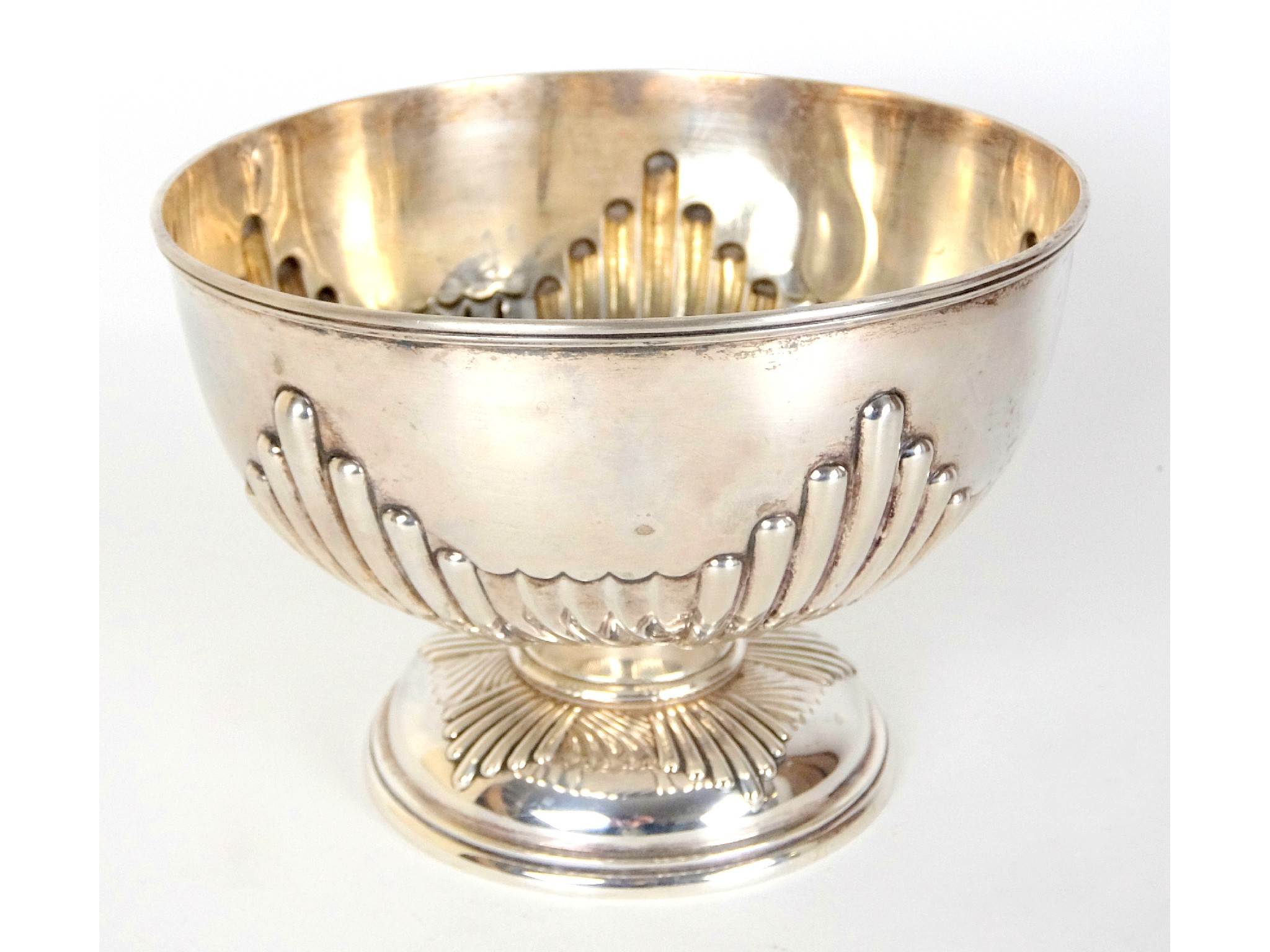 Appraisal: A late Victorian silver punch bowlby James Dixon Son Sheffield