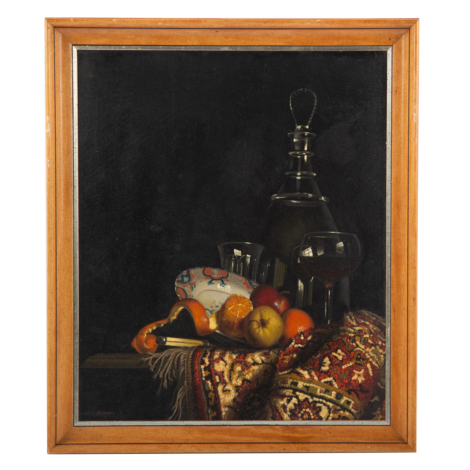 Appraisal: DOUGLAS HOFMANN STILL LIFE OIL American b Oil on board