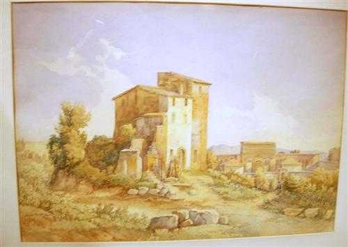 Appraisal: MOUILLET MARIE-CHRISTINE Courrendlin Paysage d'Italie - pr s de Rome