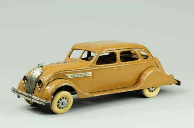 Appraisal: KINGSBURY CHRYSLER AIRFLOW Pressed steel painted in tan body extensive