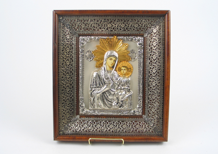 Appraisal: A RUSSIAN ICON of the Kazan Mother of God c