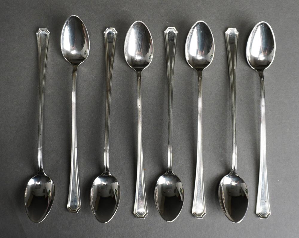 Appraisal: SET OF EIGHT GORHAM STERLING SILVER ICED TEA SPOONS OZTSet