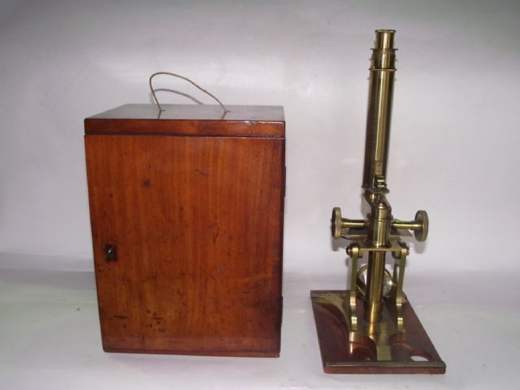 Appraisal: A good mid- th century brass telescope by Negretti Zambra