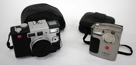 Appraisal: A LEICA DIGILUX DIGITAL CAMERA together with a Leica Digilux