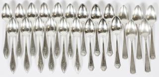 Appraisal: TOWLE GORHAM OTHER STERLING TEASPOONS PIECES TOWLE 'MARY CHILTON' GORHAM