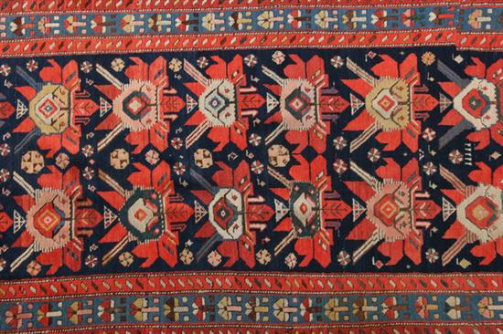 Appraisal: RUSSIAN CAUCASIAN RUG - ft in x ft in Wear