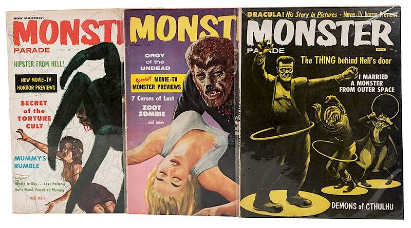 Appraisal: Monster Parade Nos Monster Parade Nos Magnum Original color covers