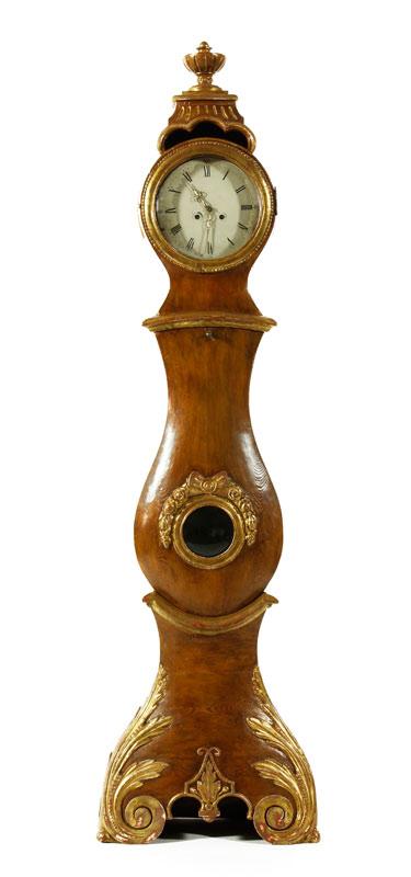 Appraisal: - th C Swedish Tall Clock th Century Swedish tall