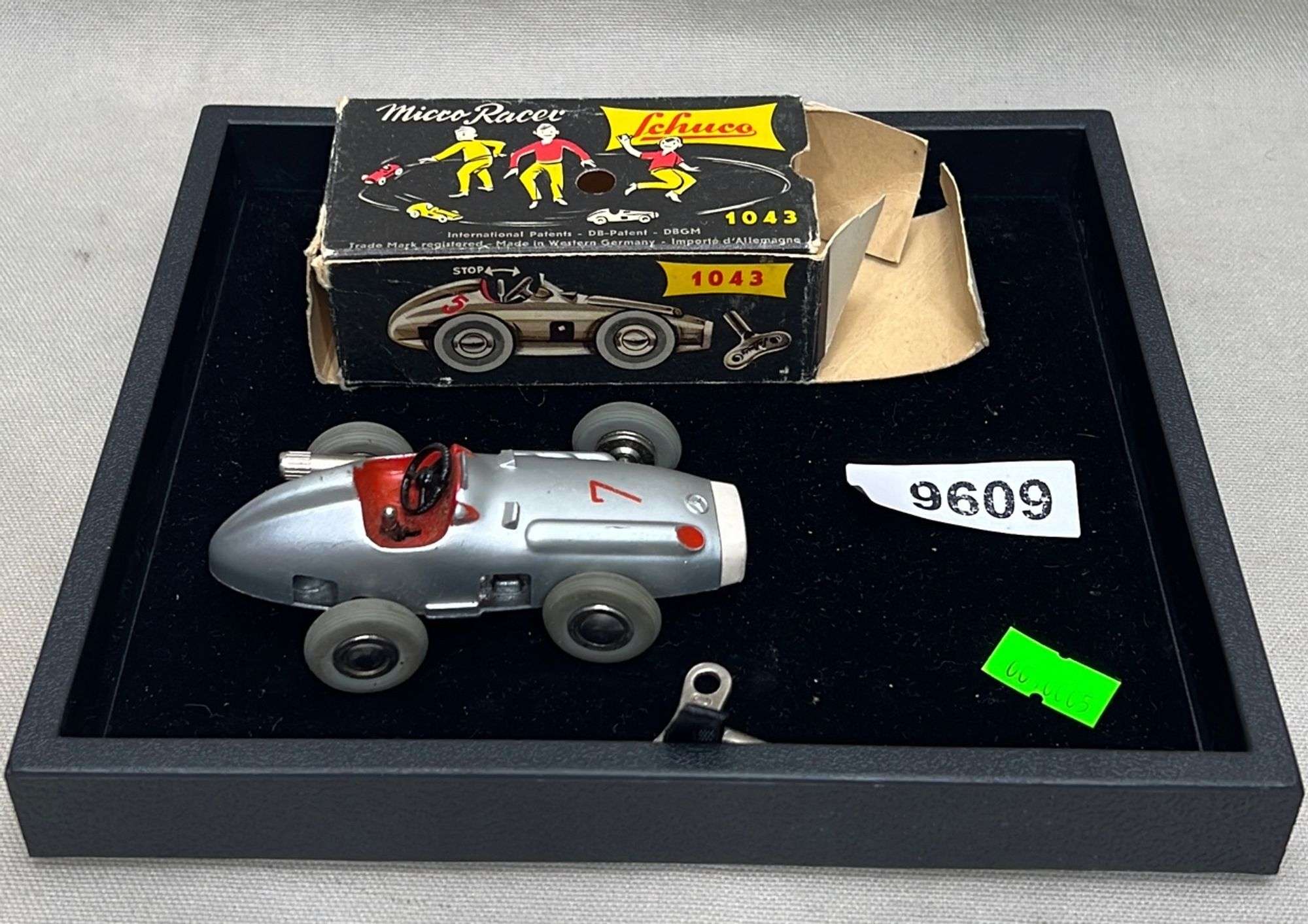 Appraisal: Schuco micro racer toy in box