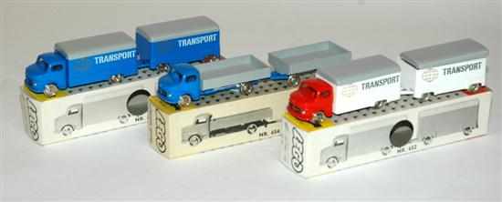 Appraisal: Three Lego Systems Vehicles including x Nr Mercedes and Nr