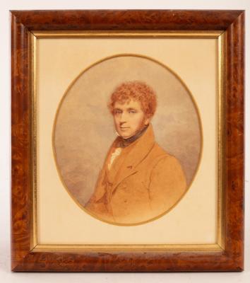 Appraisal: English School early th Century Portrait of Johnnie Rowlandson half