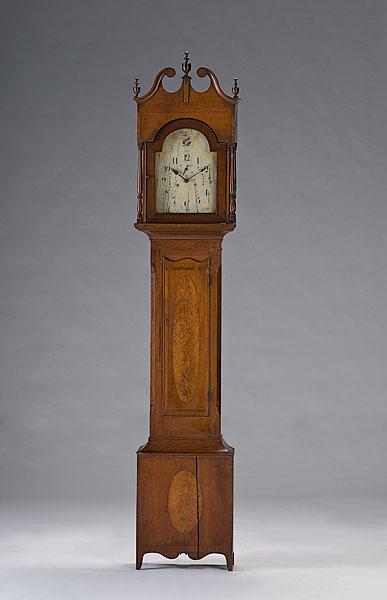 Appraisal: SILAS HOADLEY TALL CASE CLOCK ca Connecticut hour time and