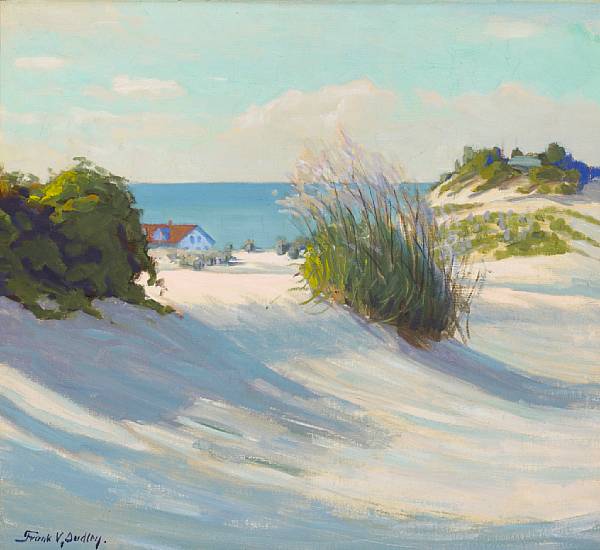 Appraisal: Frank Virgil Dudley American - Singing Sands and Tall Grasses