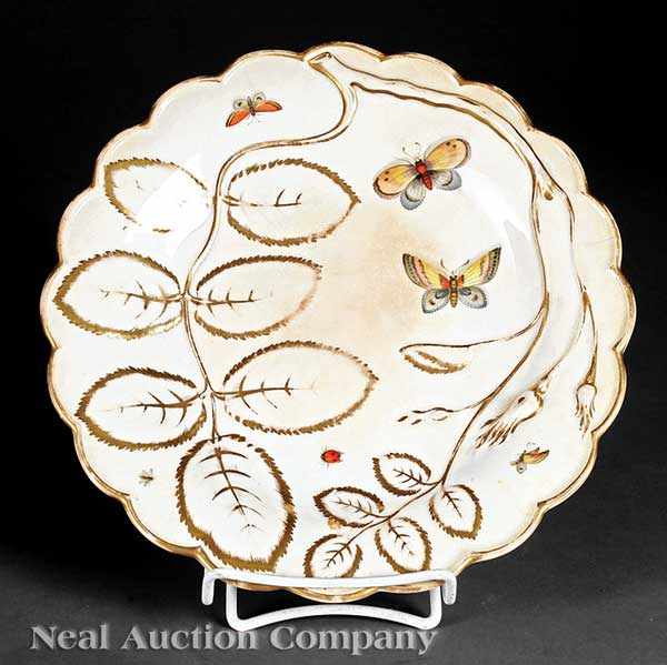 Appraisal: A Royal Worcester Blind Earl Pattern Plate th c marked