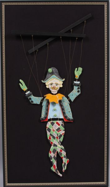 Appraisal: Arts and Crafts ceramic relief clown designed by craftsman Doug