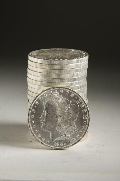 Appraisal: BU -O Morgan Silver Dollars coins