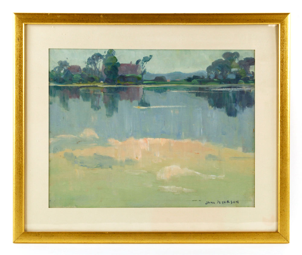 Appraisal: - Peterson Pond View O C Jane Peterson American -