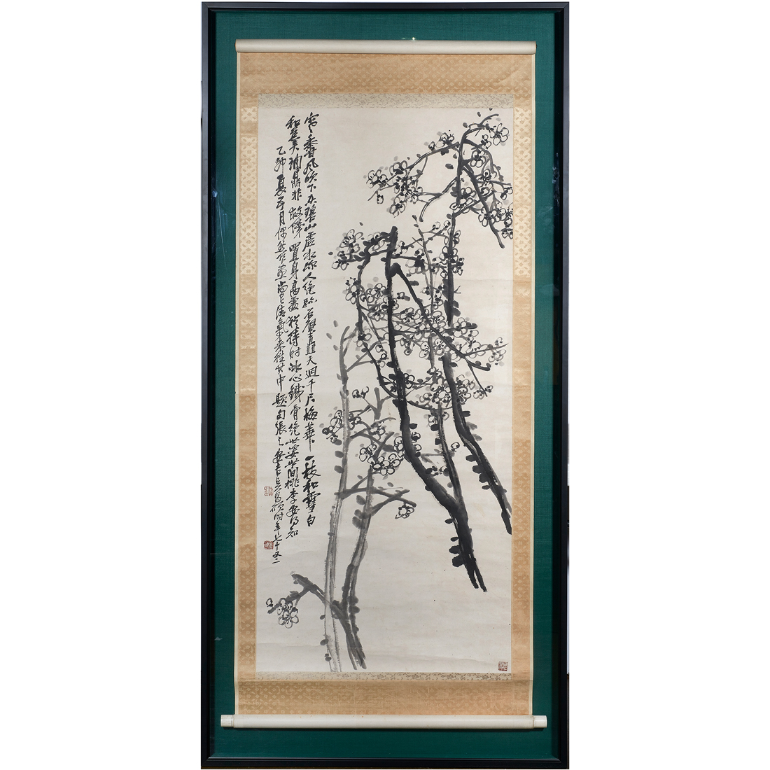 Appraisal: WU CHANGSHUO - - PLUM BLOSSOM Wu Changshuo - -