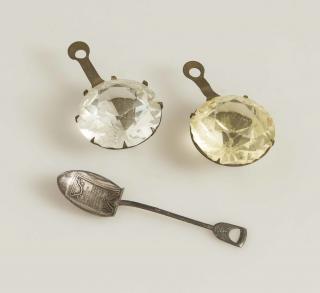 Appraisal: Two PPIE Jewels Souvenir Spoon Two souvenir novagem jewels from