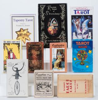 Appraisal: Tarot Group of Ten Tarot and Fortune-Telling Decks Various dates