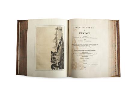 Appraisal: Cordiner James A description of Ceylon London Longman Hurst Rees