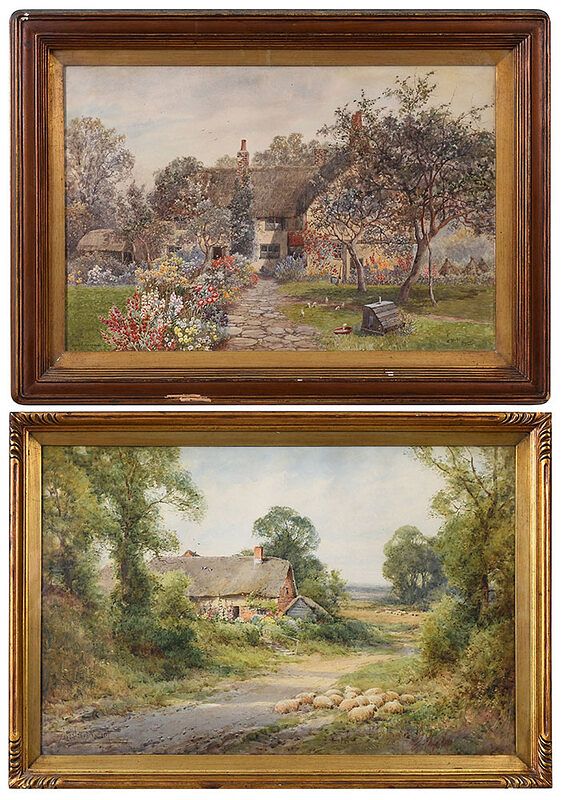 Appraisal: Two British Watercolors early th century James Matthews active -