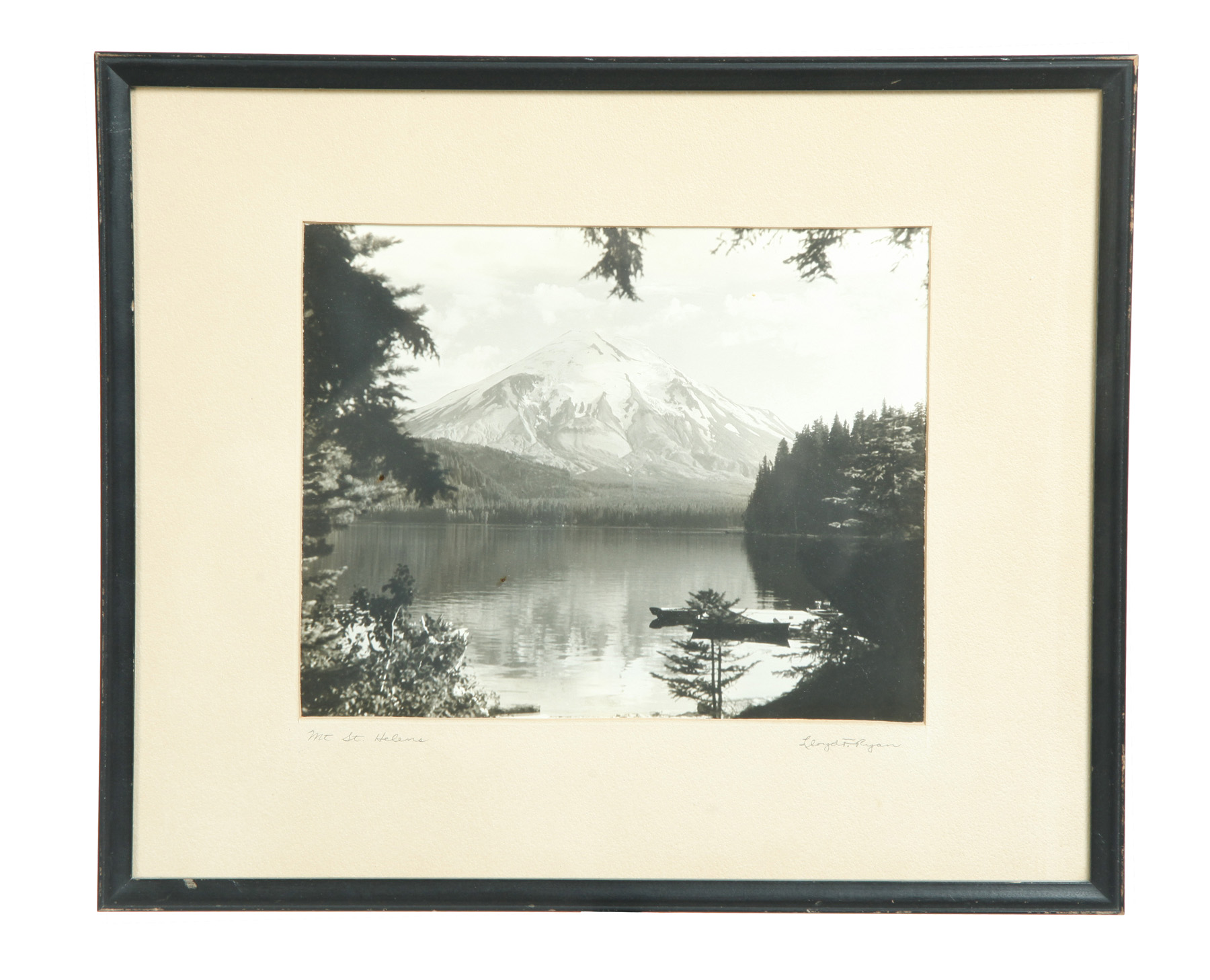 Appraisal: PHOTO OF MT ST HELENS BY LLOYD F RYAN AMERICAN