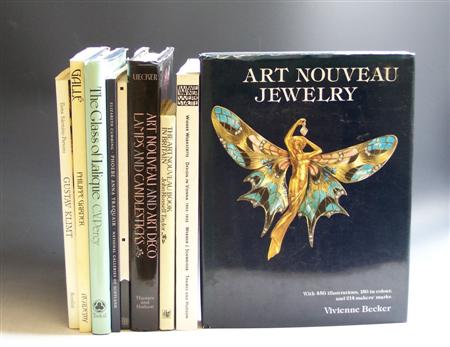 Appraisal: ART NOUVEAU - BECKER VIVIENNE Art Nouveau jewelry London to