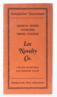 Appraisal: Lee Novelty Co Magical Goods Los Angeles ca s Orange