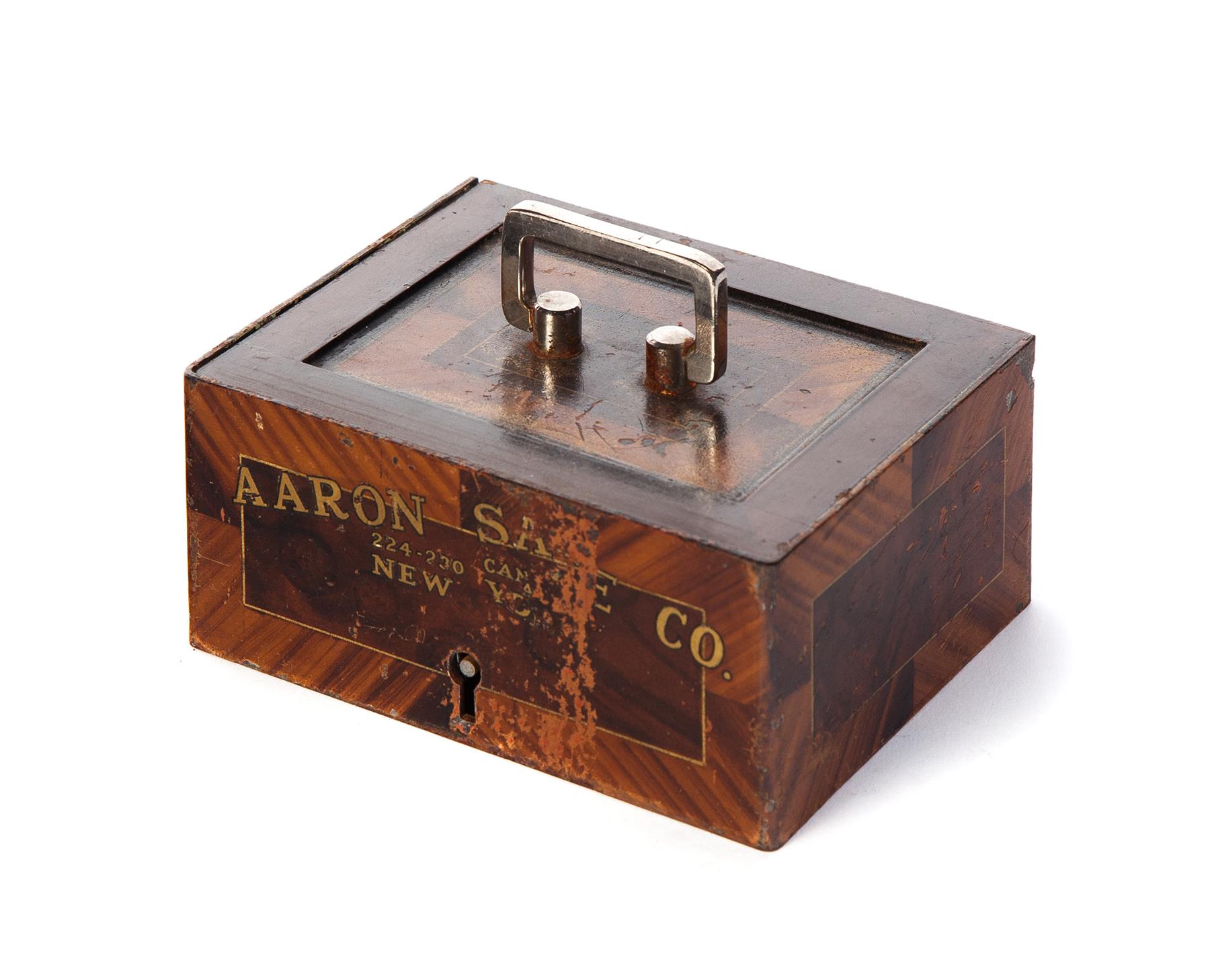 Appraisal: AARON SAFE COMPANY STRONG BOX New York nd quarter- th