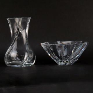 Appraisal: Grouping of Two Baccarat Crystal Tablewares Grouping of Two Baccarat