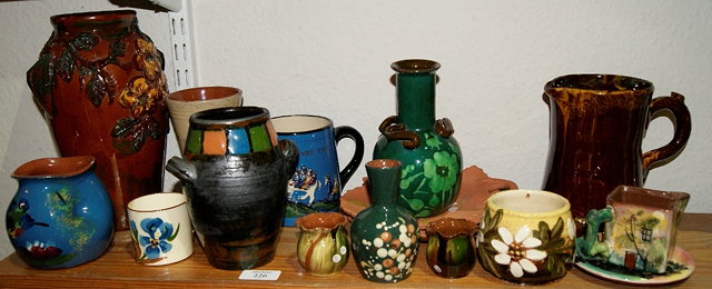 Appraisal: Group of Devon Potteryincluding Bovey Tracey Art pottery Longpark Watcombe