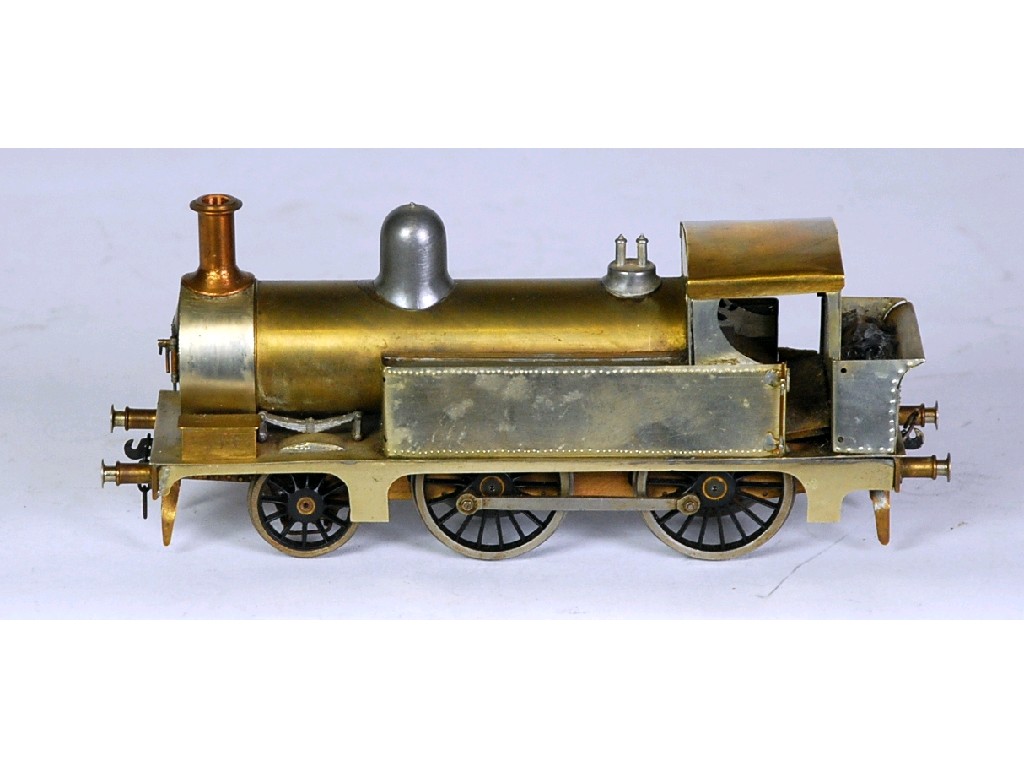 Appraisal: ENGINEERED BRASS 'O' GAUGE TWO RAIL ELECTRIC MODEL OF A