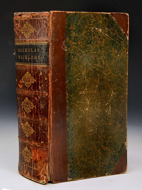 Appraisal: DICKENS Charles The Life and Adventures of Nicholas Nickleby Chapman