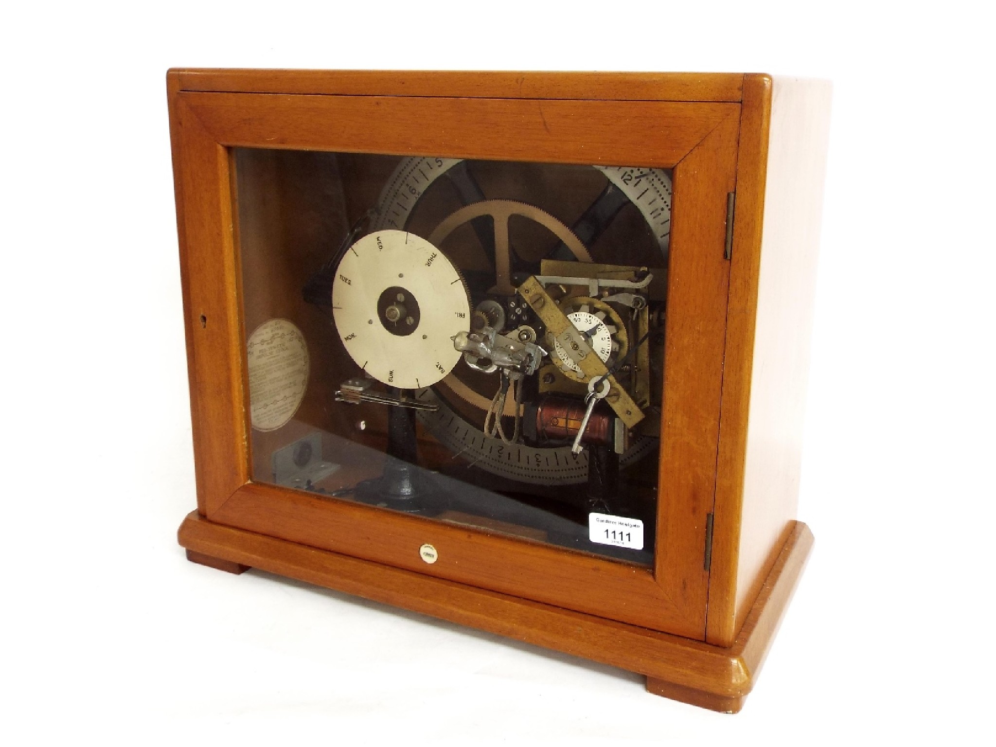 Appraisal: Gents C master clock programmer high