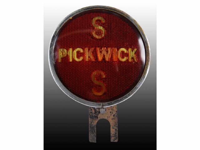 Appraisal: Original Pickwick Night Coach Bus Stop Light Description Marked Pickwick