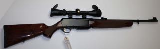 Appraisal: Browning BPR Browning pump rifle in Win w Nikon x