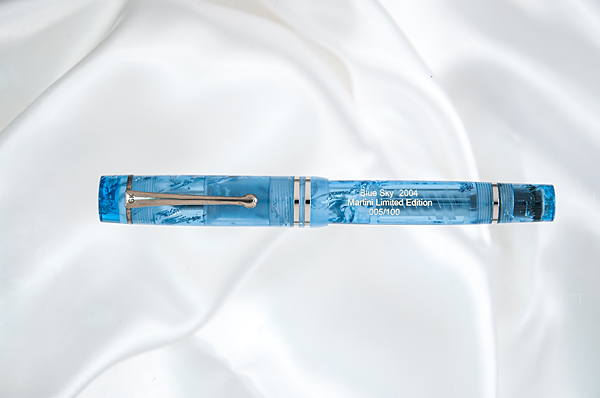 Appraisal: Bexley Blue Sky 'Martini' Limited Edition Fountain Pen Number of