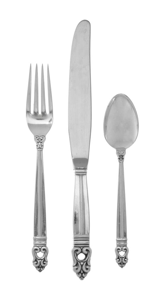 Appraisal: Sale Lot An American Silver Flatware Service International Silver Co