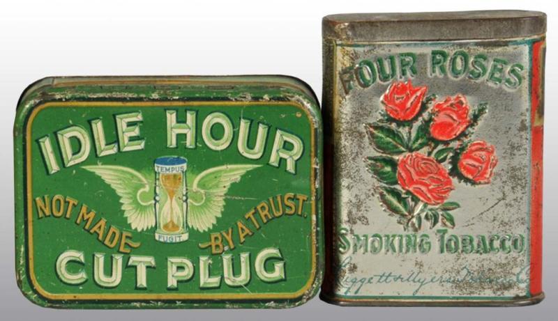 Appraisal: Lot of Tobacco Tins Description Includes Idle Hour and Four