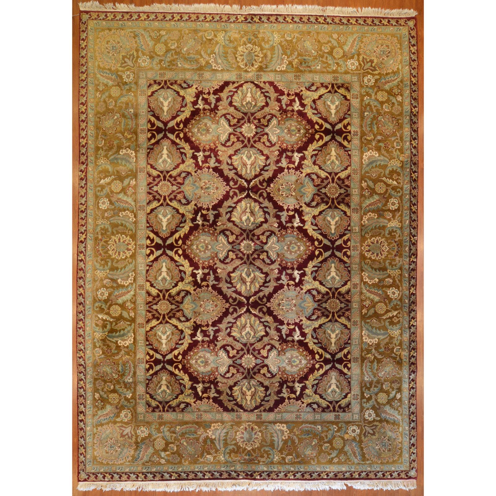 Appraisal: INDO AGRA CARPET INDIA X Fourth quarter- th century hand-knotted