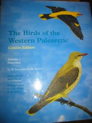 Appraisal: THE BIRDS OF THE WESTERN PALEARCTIC Oxford University Press two