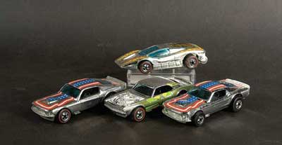 Appraisal: Hot Wheels a group of loose Super Chromes issues Consisting