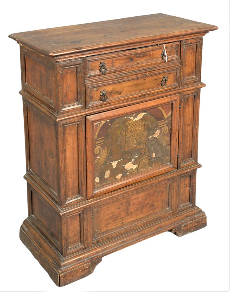 Appraisal: Continental Style Cabinet partially made using older elements height inches