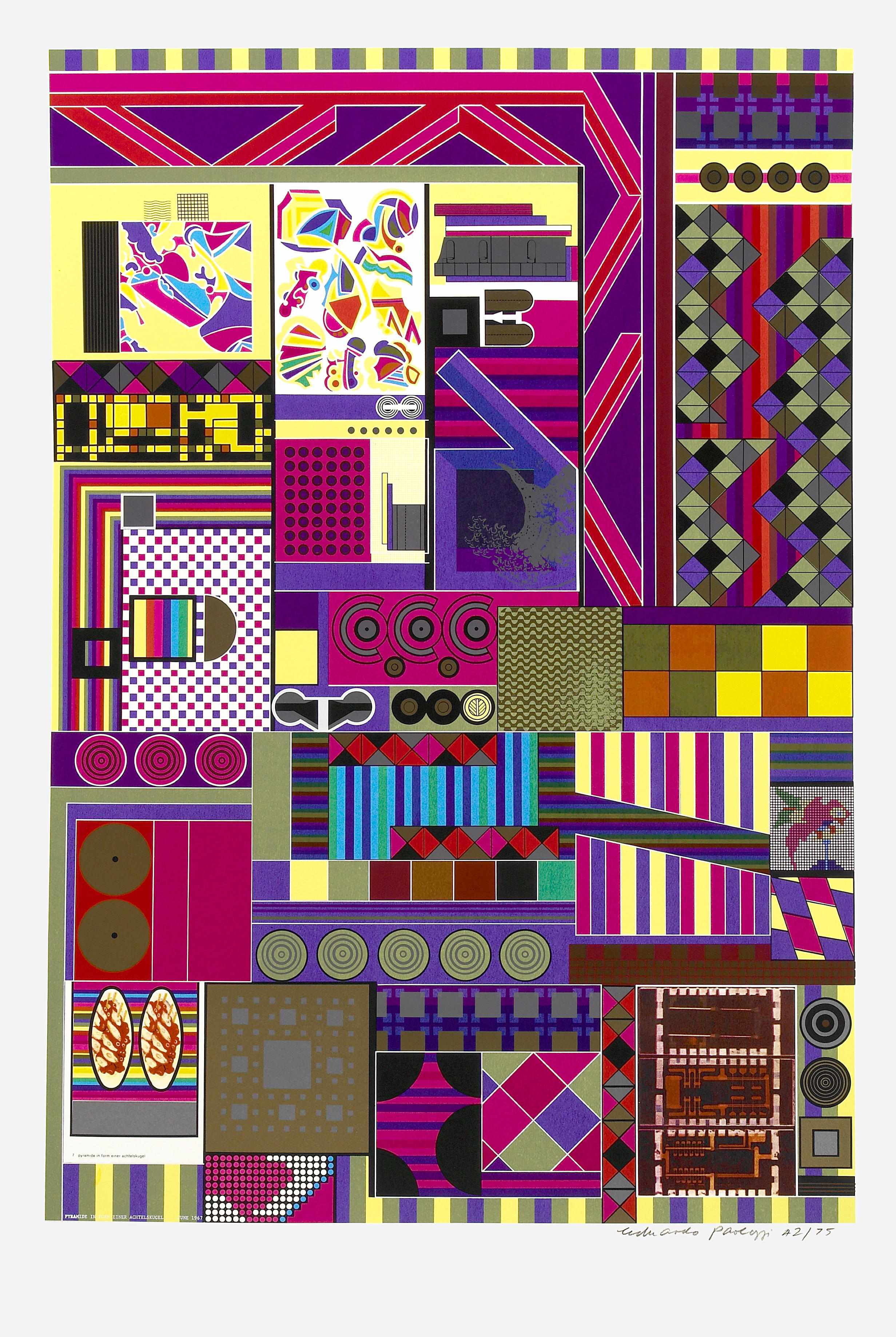 Appraisal: Eduardo Paolozzi British - Universal Electronic Vacuum The incomplete portfolio