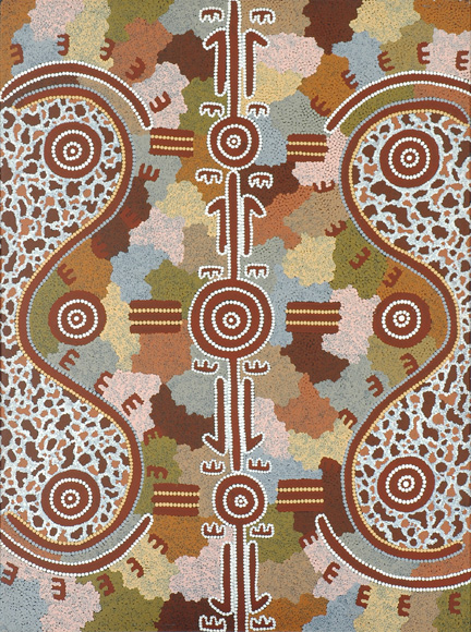 Appraisal: TJAKAMA M MICHAEL NELSON TJAKAMARRA Papunya NT born c Untitled