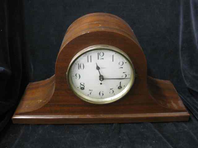 Appraisal: Seth Thomas Mahogany Mantle Clock '' tall '' wide nice