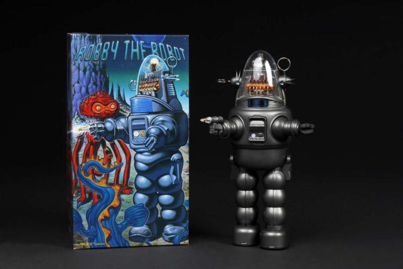 Appraisal: Contemporary Robby the Robot Toy Description Japanese Made by Osaka