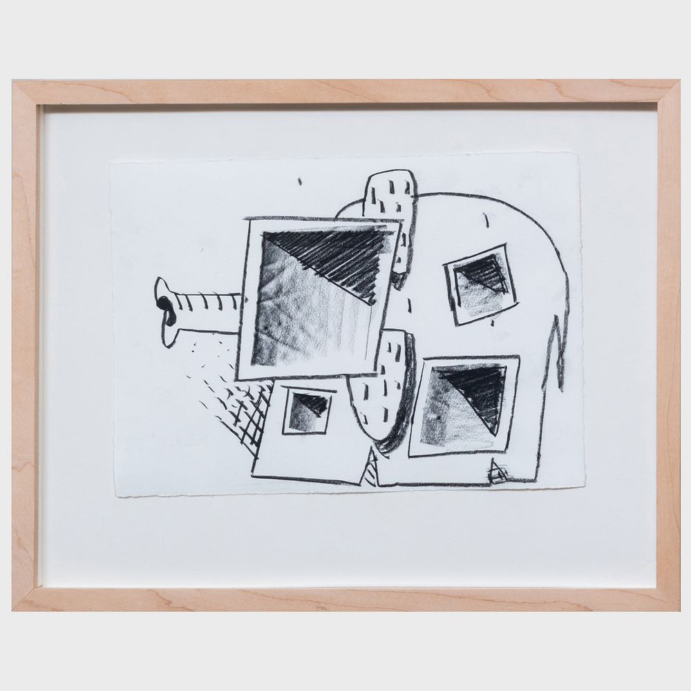 Appraisal: Matthias Weischer b o T drawing and Three pencil and